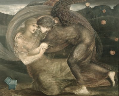 Cupidon et Psyché - Edward Burne Jones